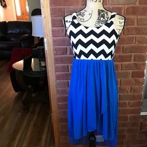 Girls hi-low dress